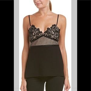 Theory Melaena Crochet Lace Tank